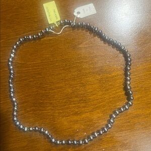 Elegant Black Pearl Necklace